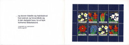 Denmark; Christmas Seals 1984.  Folder With Small Sheet Plus 10 Scale Print And Additional Sheet; Christmas Flowers. - Full Sheets & Multiples