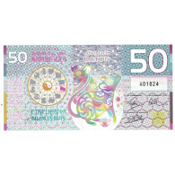 Billet, Australie, Billet Touristique, 2020, 50 Dollars ,Colorful Plastic - Fakes & Specimens