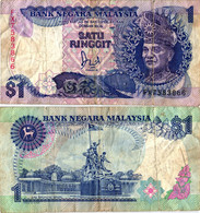 Malaysia 1 Ringgit 1989 P-27b  #4024 - Maleisië