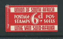 South Africa Stamp Booklet 1937 Sg Sb11 Sgsb11 - Carnets