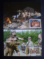 BULGARIA 2007 EUROPA CEPT MAXIMUM CARDS BULGARIJE SCOUTING - Covers & Documents