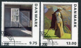 DENMARK 1997 Paintings Used.  Michel 1164-65 - Gebruikt