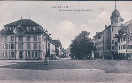 Zofingen AG, Bankgebäude, Hintere Hauptstrasse (21.9.1908) - Zofingue