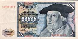 Germany 100 Deutsche Mark, P-22 (2.1.1960) - Very Fine - Serie N - 100 Deutsche Mark