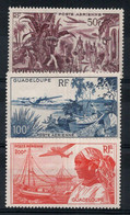 GUADELOUPE Timbres Poste Aérienne N°13* à 15* Neufs Charnières TB Cote 29,50 € - Airmail