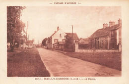77 - SEINE ET MARNE - BAILLY-CARROIS - La Mairie - Paysage D'automne - Légère Pliure Voir Scans- 10175 - Baillycarrois