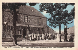 77 - SEINE ET MARNE - BAILLY-CARROIS - Café-tabac-restaurant De La Picardie, Chez"Marcel" Route Nationale- 10176 - Baillycarrois