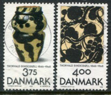 DENMARK 1996 Bindesbøll Anniversary Used .  Michel 1136-37 - Usado