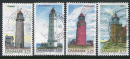 DENMARK 1996 Lighthouses Used .  Michel 1132-35 - Used Stamps