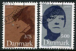DENMARK 1996 Europa: Famous Women Used .  Michel 1124-25 - Usado