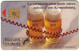 F0091 120 Kronenbourg Petite Fleche ( Batch: 27520C) USED - 1989