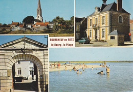 BOURGNEUF EN RETZ LE BOURG LA PLAGE ;MULTI VUES COULEUR  REF 75832 - Bourgneuf-en-Retz