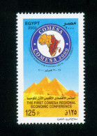 EGYPT / 2000 / COMESA 2000 / MAP / THE PYRAMIDS / MNH / VF - Unused Stamps