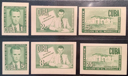 Cuba Republic 1951 BF Yv. 7 MNH** VF ANTONIO GUITERAS, SOCIAL LAWS (bloc Block Miniature Sheet S/S - Blocks & Kleinbögen