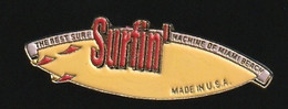 74613-Pin's.-Surfin. Miami Beach.Surf. - Water-skiing