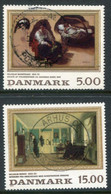 DENMARK 1994 Paintings Used  Michel 1092-93 - Usado