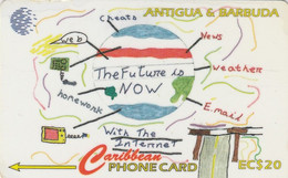 Antigua, ANT-232C, The Future Is Now, 2 Scans - Antigua U. Barbuda