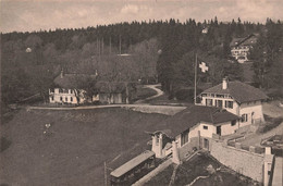 Station Du Funiculaire Et Hôtels De Chaumont Vus De La Tour 1917 - Sonstige & Ohne Zuordnung