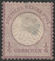 Germany 1872 Sc 1 Mi 1 MNG(*) Large Thin - Ongebruikt