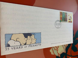 Hong Kong Stamp FDC Peanuts - FDC