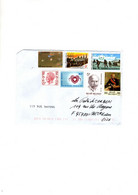 Belgique Lettre 2022 7 Timbres Dont Europa - Covers & Documents