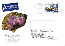 ICELAND - AIRMAIL 2008 > HERSCHBACH/DE / ZB 28 - Brieven En Documenten