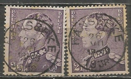 Belgique - Léopold III Poortman - N°431a Oblitération HANSBEKE - 1936-51 Poortman
