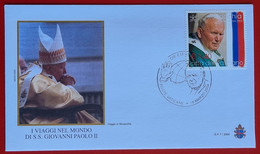 VATICANO VATIKAN VATICAN 2004 SLOVACCHIA SLOVAKIA POPE JOHN PAUL II VISIT VISITA PAPA GIOVANNI PAOLO II FDC - Brieven En Documenten
