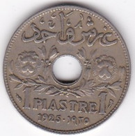 ETAT DU GRAND LIBAN. 1 PIASTRE 1925, En Cupro Nickel, Lec# 9 - Libanon