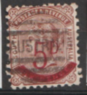 Australia  South Australiia  1891  SG  230 5d  Overprint  Fine Used - Usati