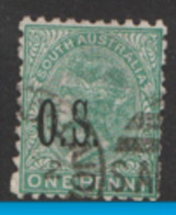 Australia  South Australia   1891  SG  054 1d  Perf 10  Overprinted  OS  Fine Used - Usati