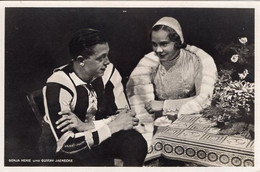 52625 - Deutsches Reich - 1936 - AnsKte Sonia Henie (Norwegen) & Gustav Jaenecke, Ungebraucht - Juegos Olímpicos