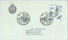 89918 - SAN MARINO - Postal History - SPECIAL POSTMARK 1984 Motorcycling MOTO - Autres & Non Classés