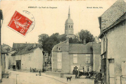 Andelot * 1909 * Un Coin Du Village Et Pont Du Rognon * Villageois - Andelot Blancheville