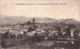 CPA - 84 - Valréas - Vue Générale Prise De Pied Vauvias - Valreas