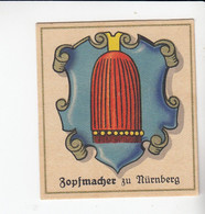 Aurelia Deutsche Zunftwappen Zopfmacher   Zu Nürnberg  Bild # 73 Von 1935 - Verzamelingen & Kavels