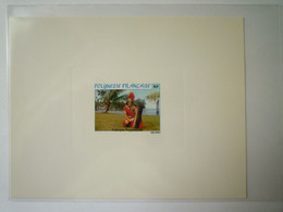 2022 - 3319  EMISSION  LUXE   1981  -  FOLKLORE POLYNESIEN  28F    XXX - Covers & Documents