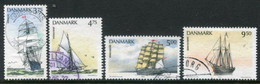 DENMARK 1993 Sailing Ships Used. Michel 1057-60 - Oblitérés