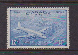 CANADA    Special  Delivery    Air  Stamp   17c  Blue    MH - Luchtpost: Expres