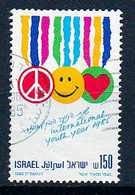 ISRAEL, 1985, Used Stamp(s)  Without  Tab, Youth Year, SG Number(s) 961, Scannr. 19096 - Gebruikt (met Tabs)