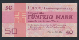 DDR Rosenbg: 371b, Forumscheck Zum Erwerb Von Ausländischen Waren Bankfrisch 1979 50 Mark (9810706 - 50 Mark