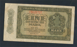 DDR Rosenbg: 340d KN 7stellig, Davor Ein Buchstabe Gebraucht (III) 1948 1 Deutsche Mark (9810761 - 1 Deutsche Mark