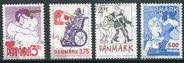 DENMARK 1992 Comics Used   Michel 1039-42 - Gebraucht