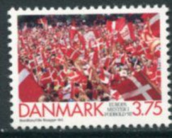 DENMARK 1992 European Football Winners MNH / **   Michel 1035 - Unused Stamps