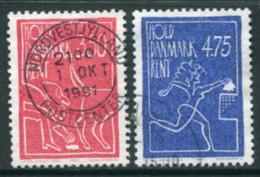 DENMARK 1991 Keep Denmark Clean Used.   Michel 1010-11 - Used Stamps
