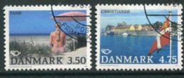 DENMARK 1991 Tourism. Used.   Michel 1003-04 - Used Stamps