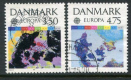 DENMARK 1991 Europa: Space Travel Used.   Michel 1000-01 - Oblitérés