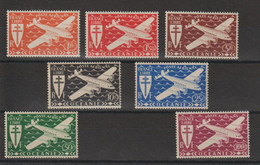 Océanie 1948 Série Londres PA  7-13, 7 Val ** MNH - Luchtpost