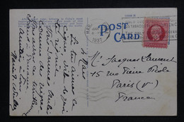 CUBA - Affranchissement De Habana Sur Carte Postale ( Tabac ) En 1937 Pour Paris - L 125834 - Lettres & Documents