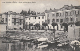 LUINO PORTO E HOTEL DE LA POSTE EDITION BRUNNER & C.. COMO - Luino